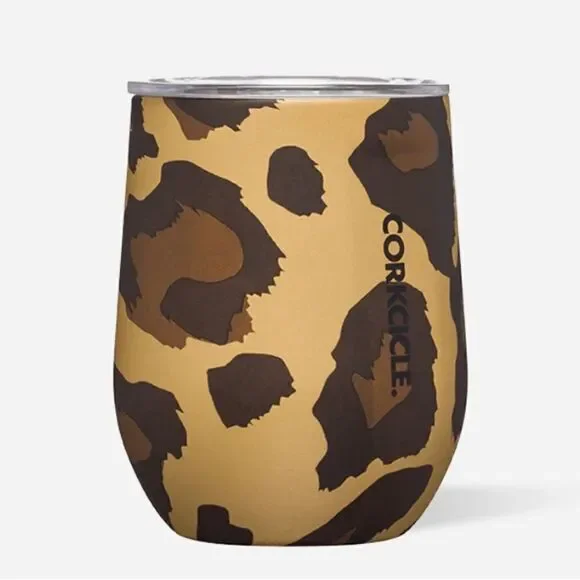 Corkcicle Animal Print Stemless Glass, 12 oz - Picture 8 of 10